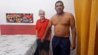 Leo ogre in stepbrother age with his friend BOYCETA