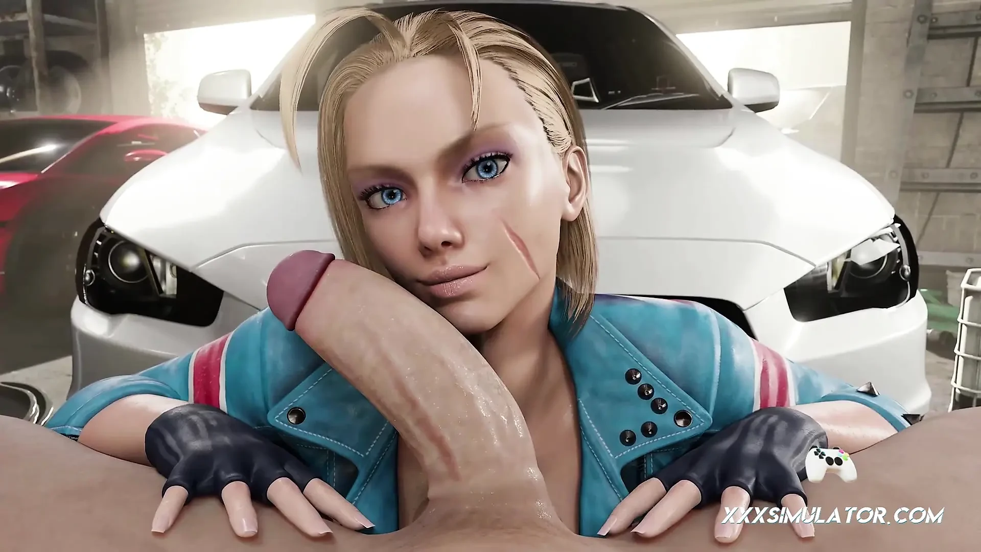 Cammy Offers Her Tight Ass to the Mechanic in Exchange for Repairs & Takes It All POV