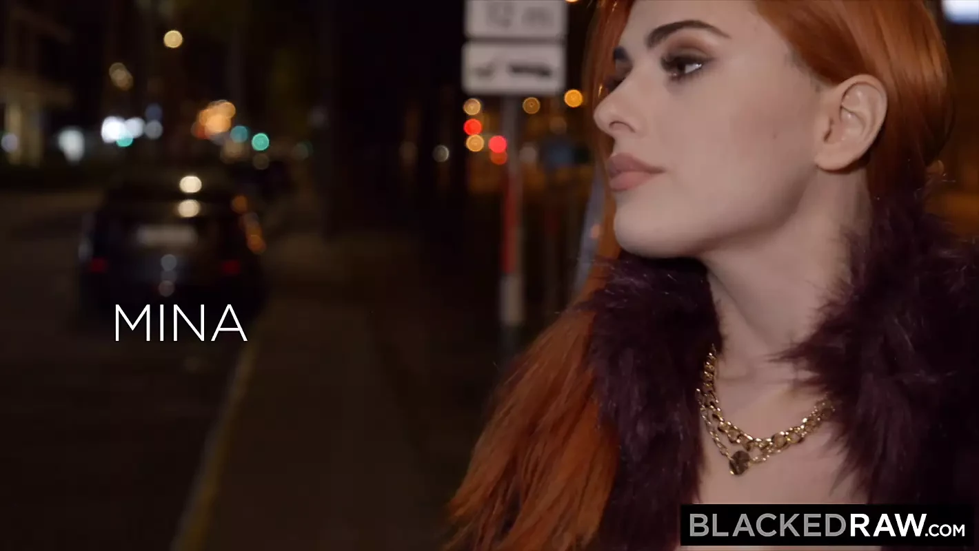 BLACKEDRAW 2 fiery redheads double team a huge BBC