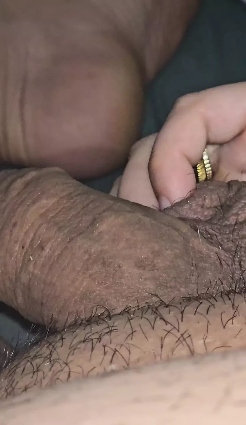 Step mom continue sucking step son dick after he cum