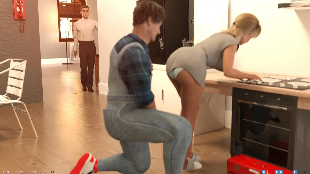 Girlfriend #3 Lucrezia was shoving her ass in James’s face