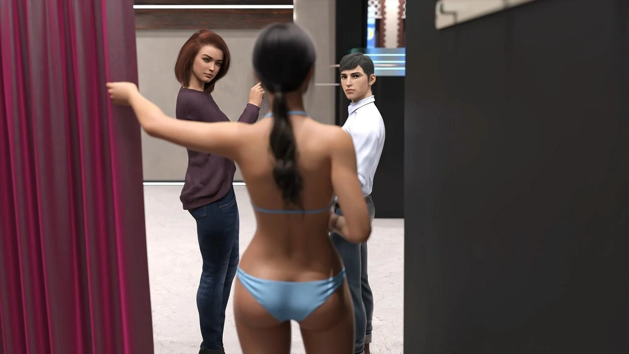 Whispers of Desire #3 Louis got to see Sarah in her swimwear