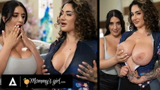 MOMMY’S GIRL – Tattooed Arabelle Raphael’s Bike Outfit Ignites Big Naturals Sarah Arabic’s Lust