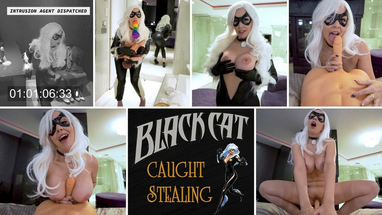 BLACK CAT CAUGHT STEALING – Preview – ImMeganLive