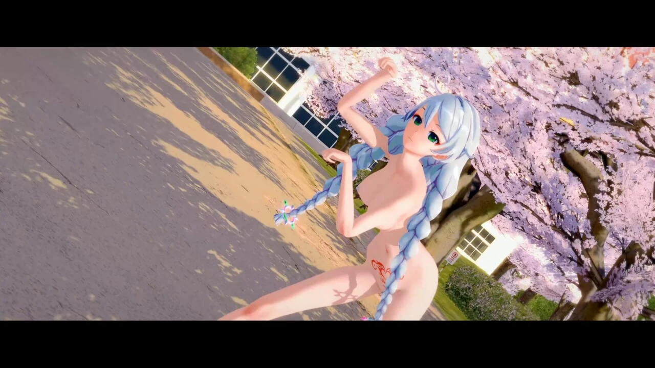 Kiana Pink Cat Full Nude Differentials – Kaede – Green Eyes Color Edit Smixix