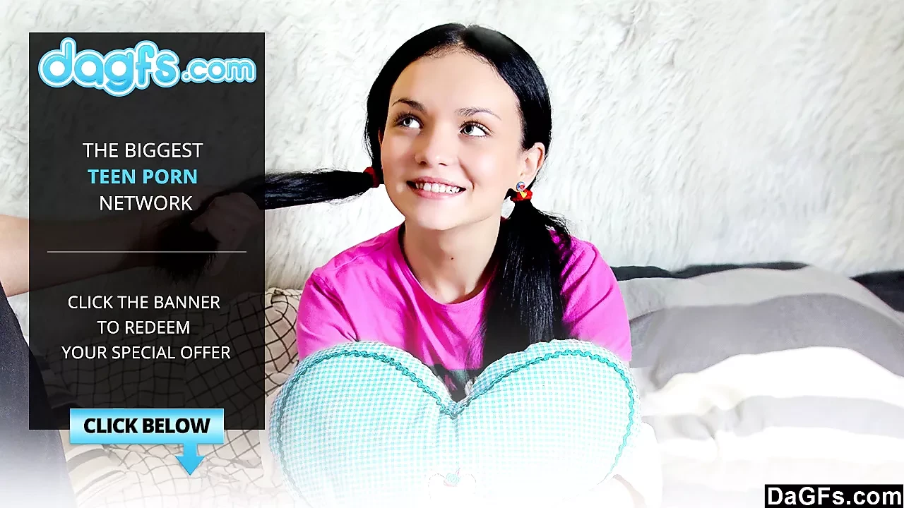 Skinny Teen Candy Cat Gets A Faceful Of Jizz