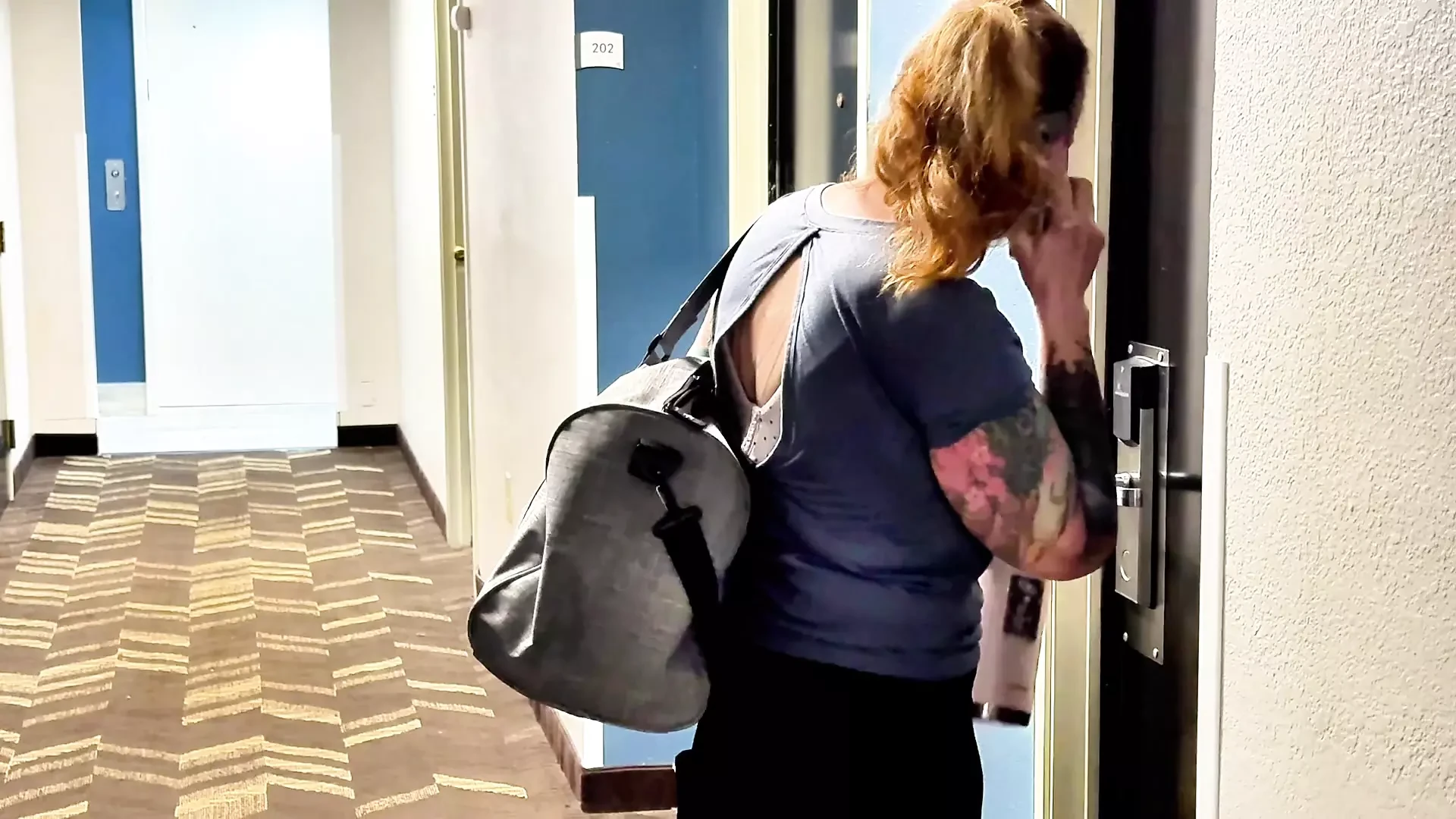 Stranger Accosts Me Outside of My Apartment and Takes All My Holes