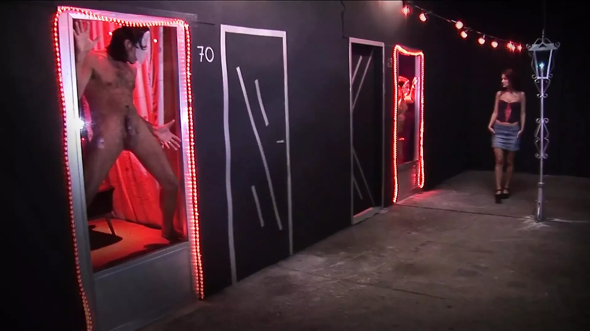 Love triangle with Candy Cat a slut gets her first anal