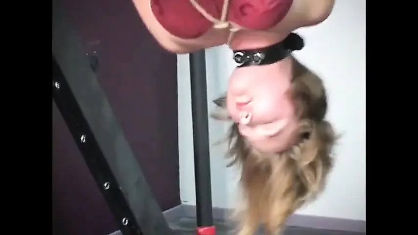 Master Ursus is hanging Sally on the pulley.