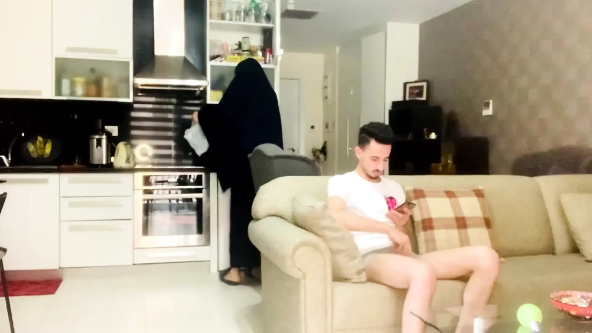 An Arab Boy Fucks Step- Mother Because He’s Still Learn How to Have Sex. and Thestep- Mother Doesn’t Mind Teaching Her Step Son