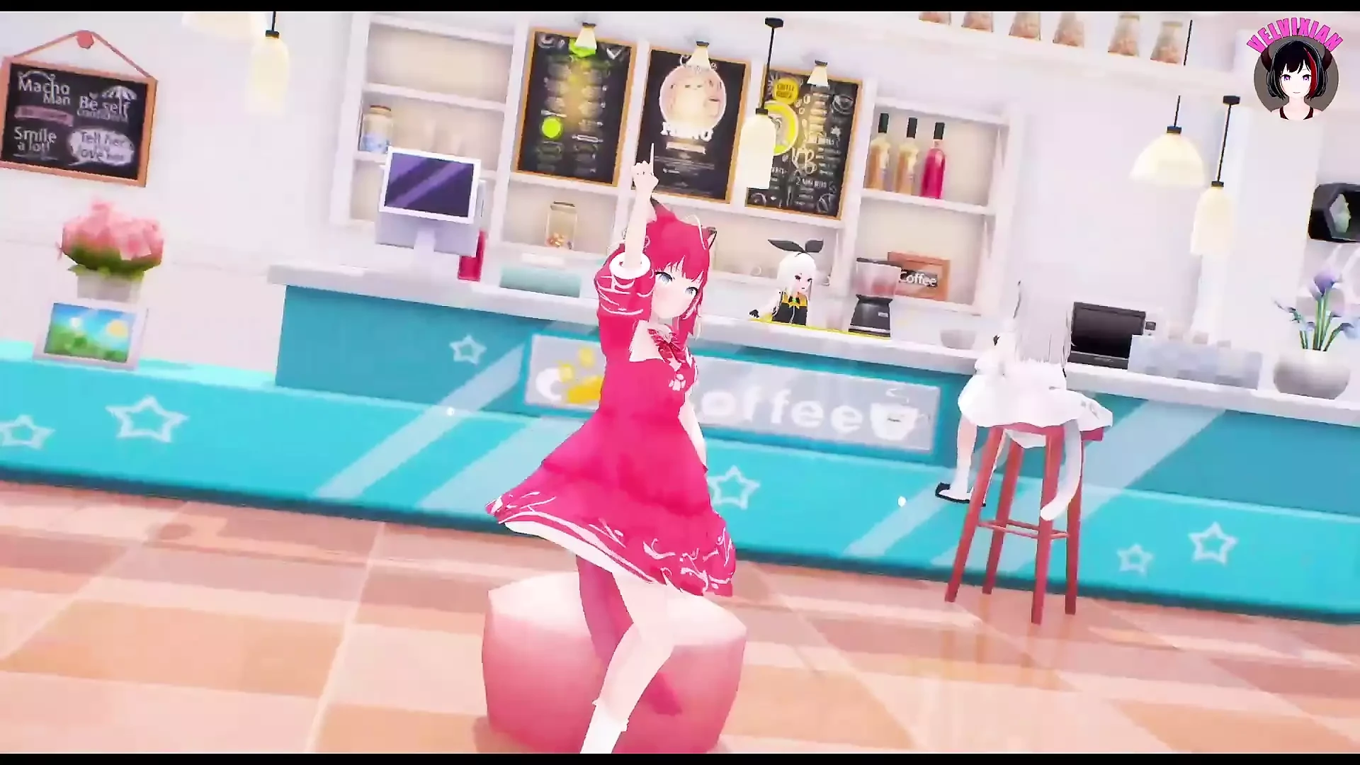 Akami Karubi – Cute Cat Girls (3D HENTAI)