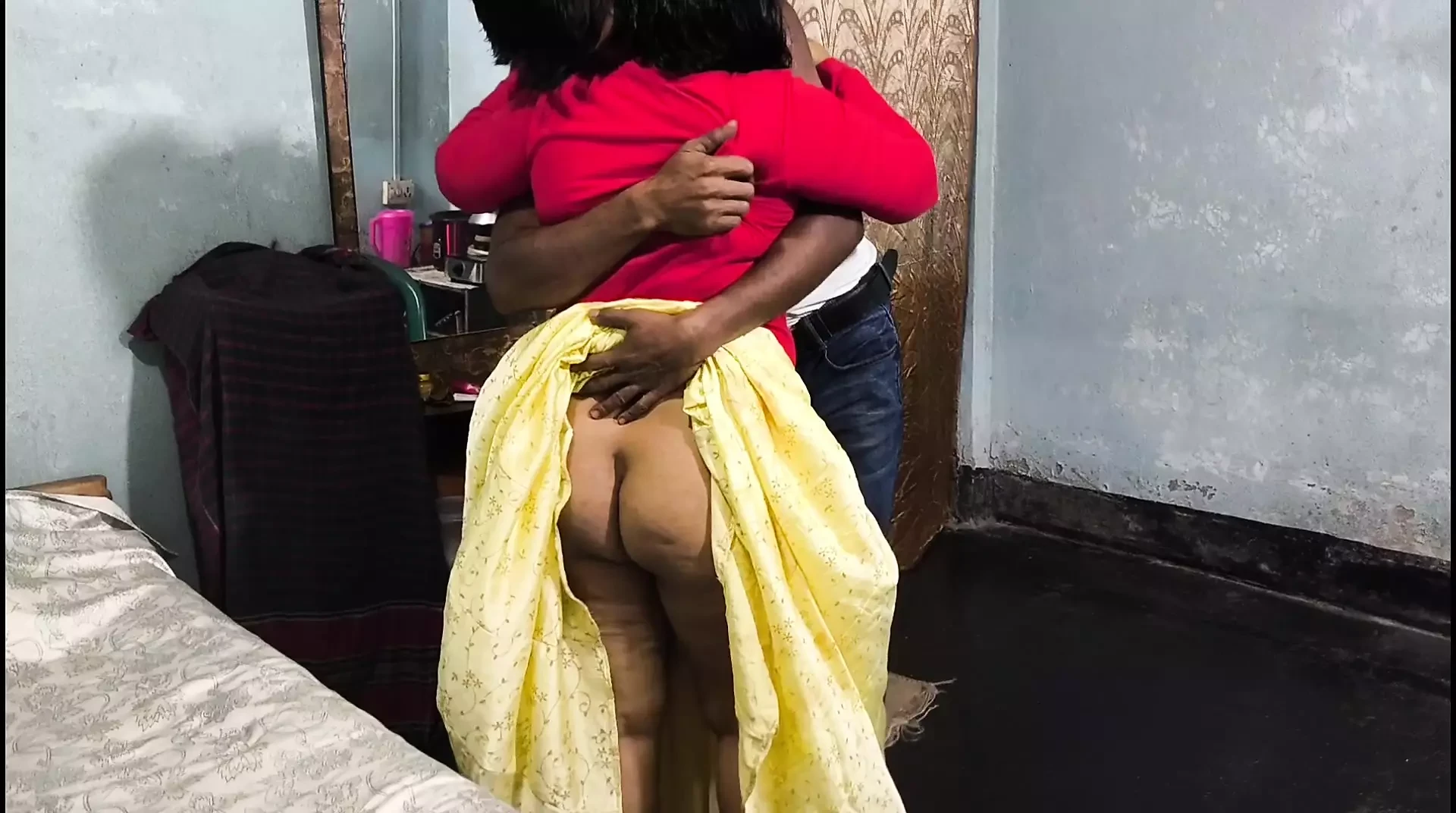 Desi Cute Indian Girlfriend sex in morning on bed