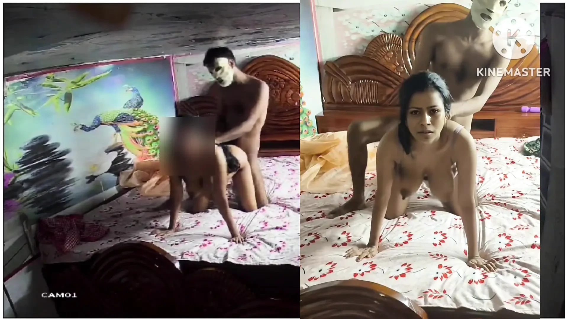 When Bhabhi Fuck with Boyfriend. Husband Caughed in Camera