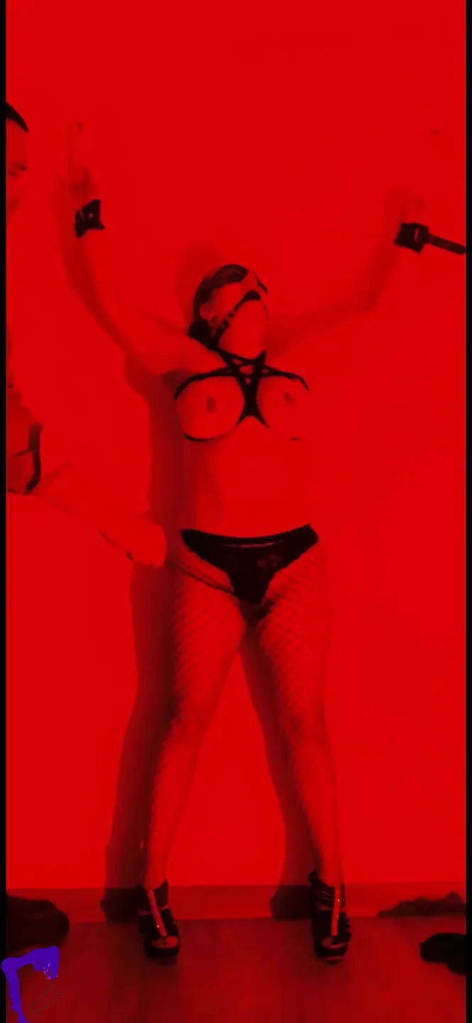 Tied up Sex MILF Slave Used Hard: Whipped, Hot Wax on Tits and Hard Blowjob for Master