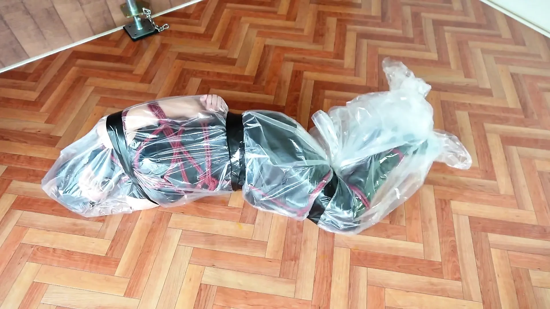 Restrained and Sealed Breath Play Experience