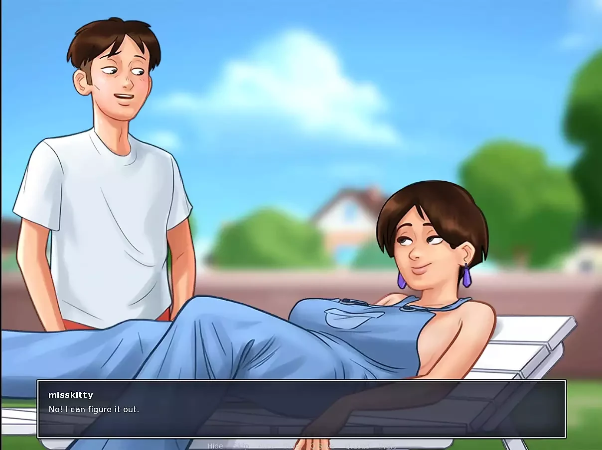 Summertime Saga Part 259 – Halloween by MissKitty2K.