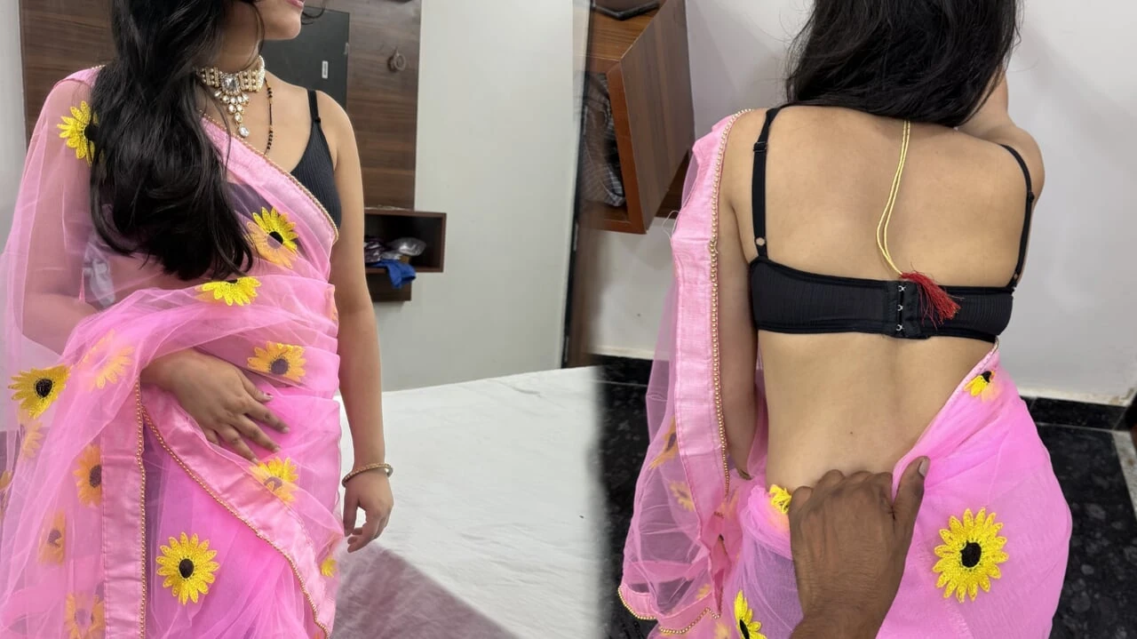 The next day after the wedding, the brother-in-law fucked with sister-in-law in doggy style