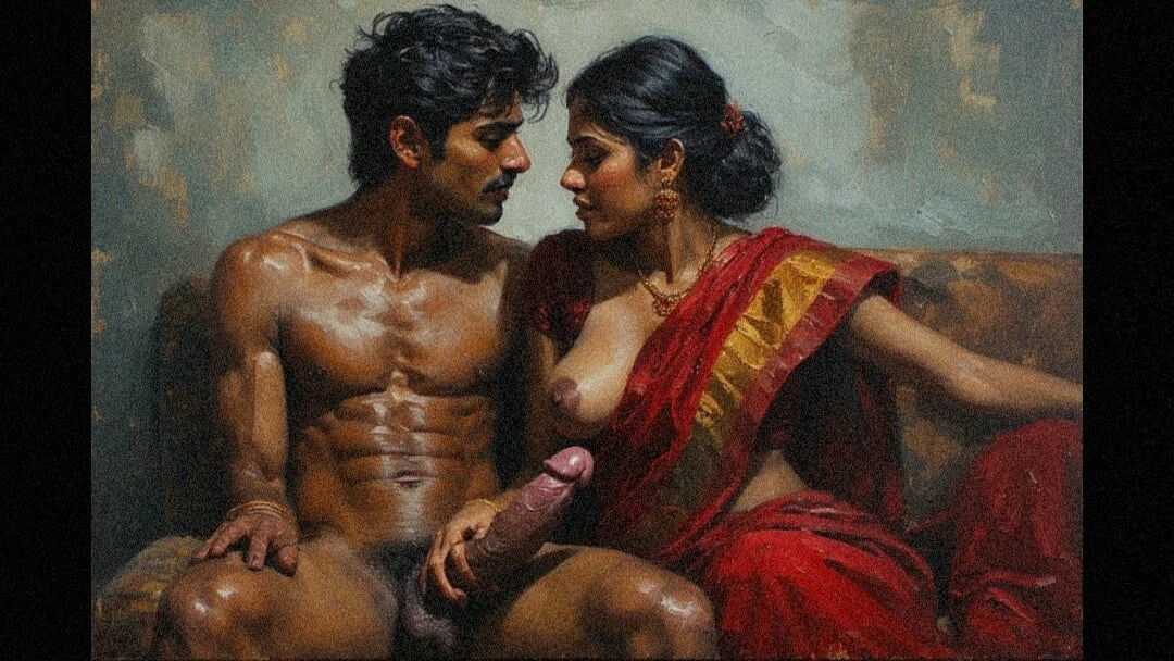 Indian threesome with my wife and her stepmom