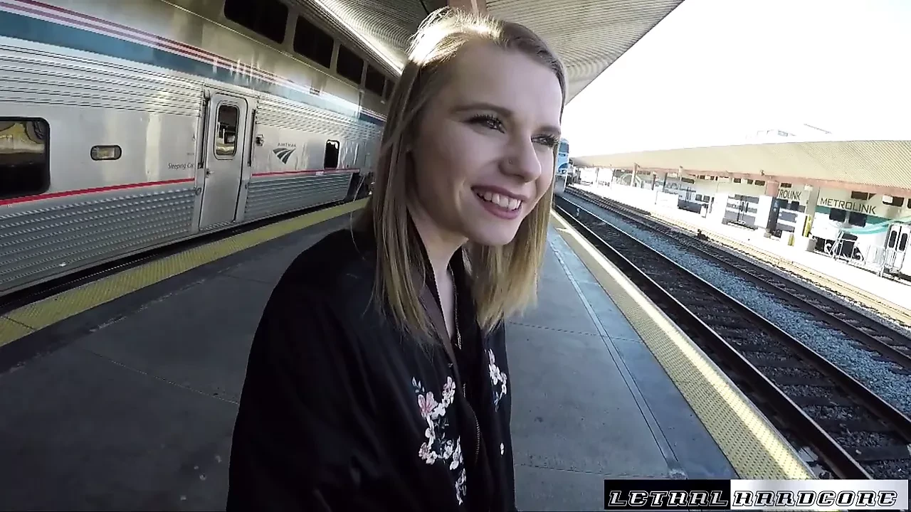 Catarina gets her Russian pussy plowed on a speeding train