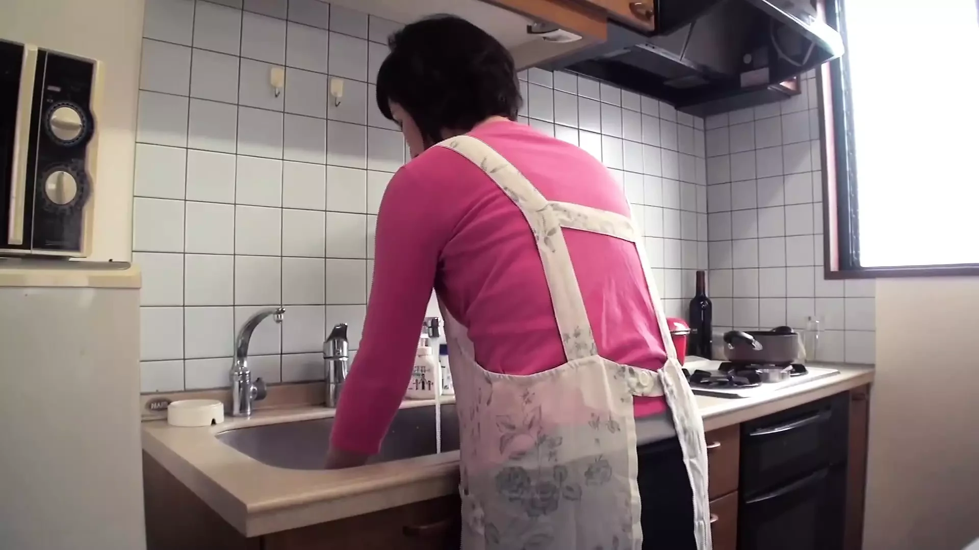 Wife’s mother and son-in-law got excited when they watched porn alone together…