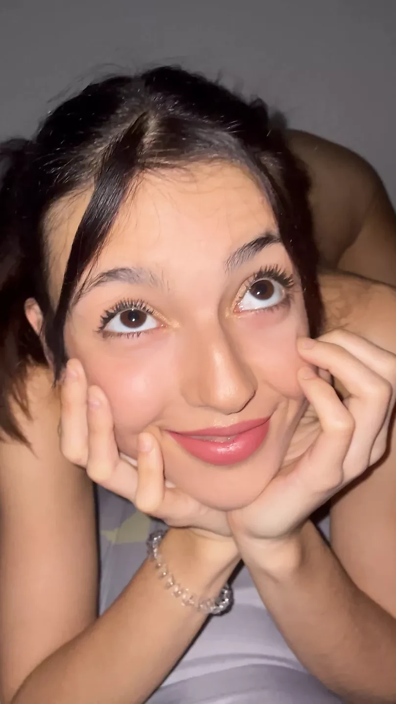 Fucking the tight ass and pussy of a teen in a leather top