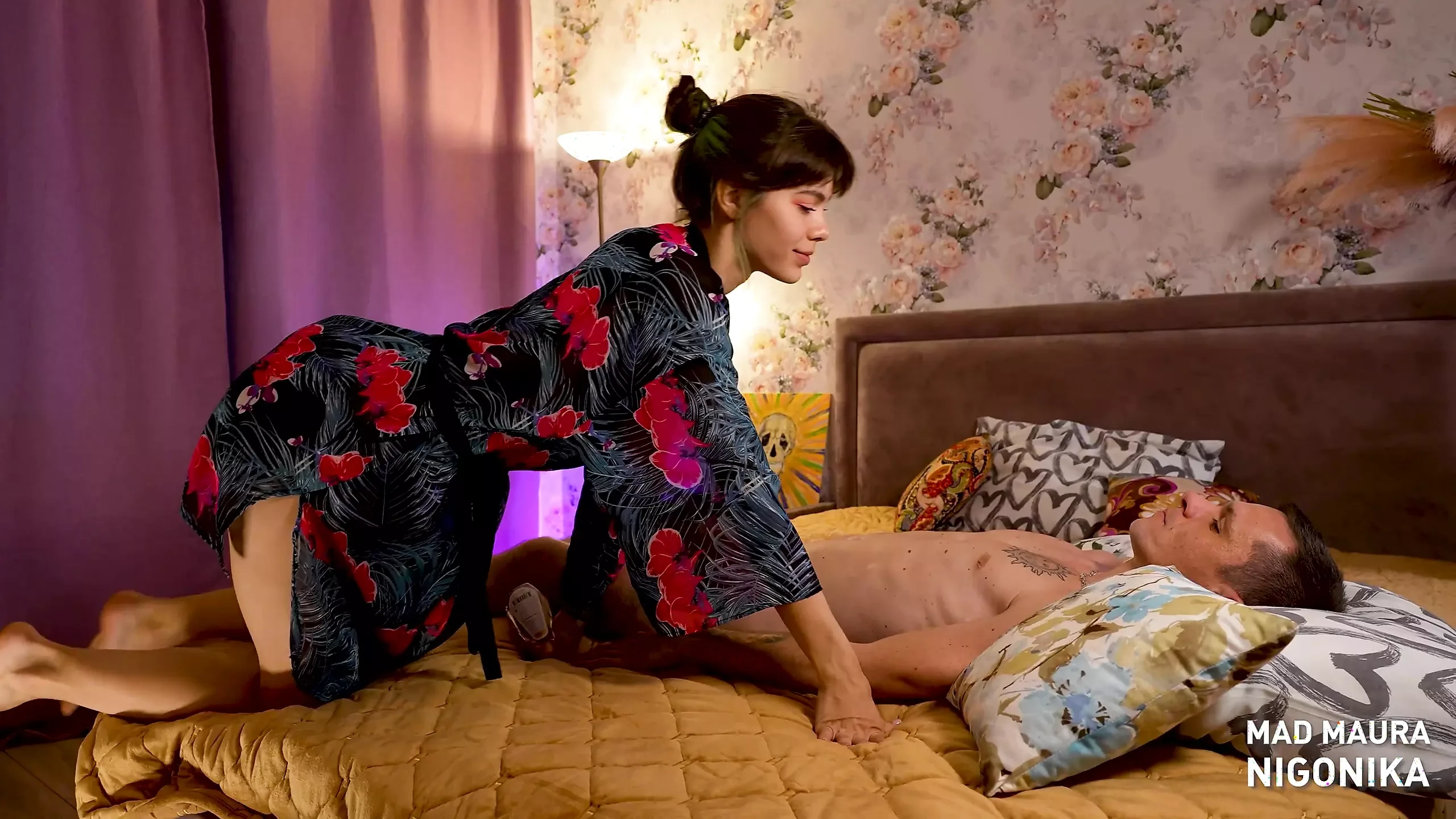 Body Massage: Hard Cock Slipped Into Hairy Pussy During Erotic Massage – Nigonika 2024