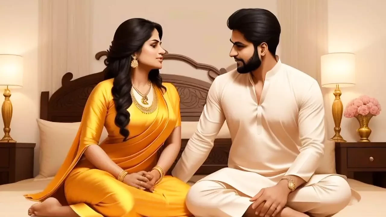 Beautiful Bhabhi Got Doggie Cream pie in Indian Saree