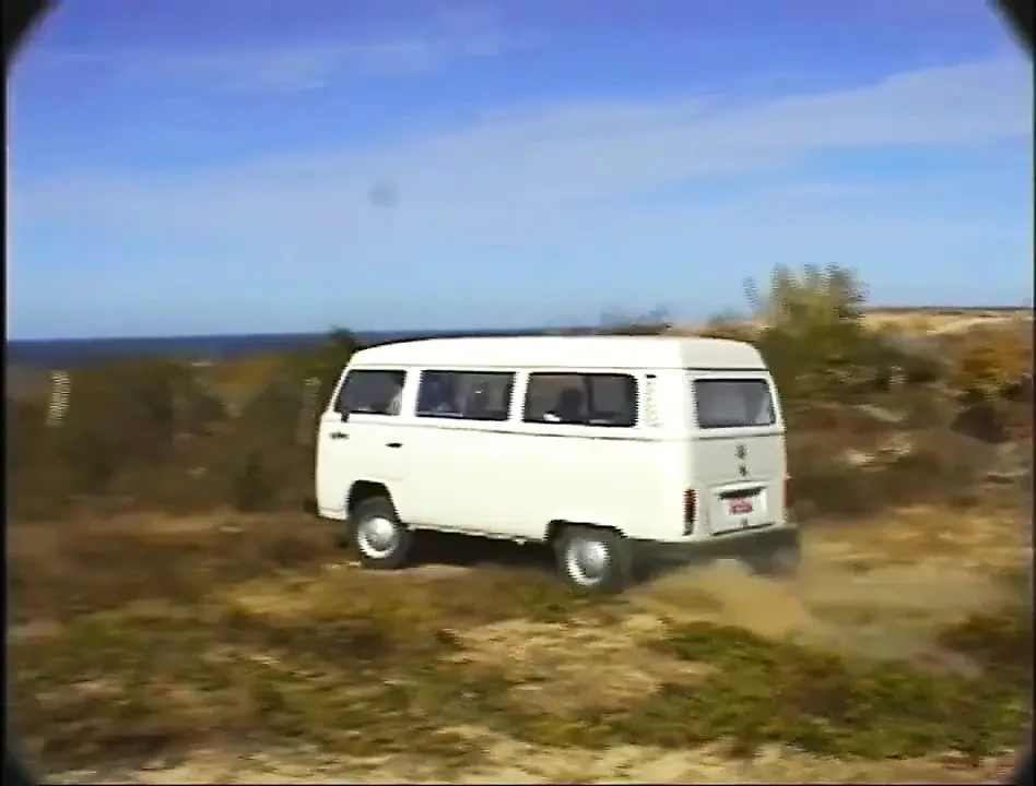 Sexy blonde fucking in dogging position