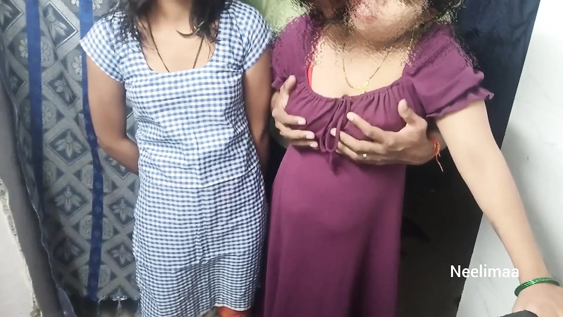 Indian Threesome Sex.