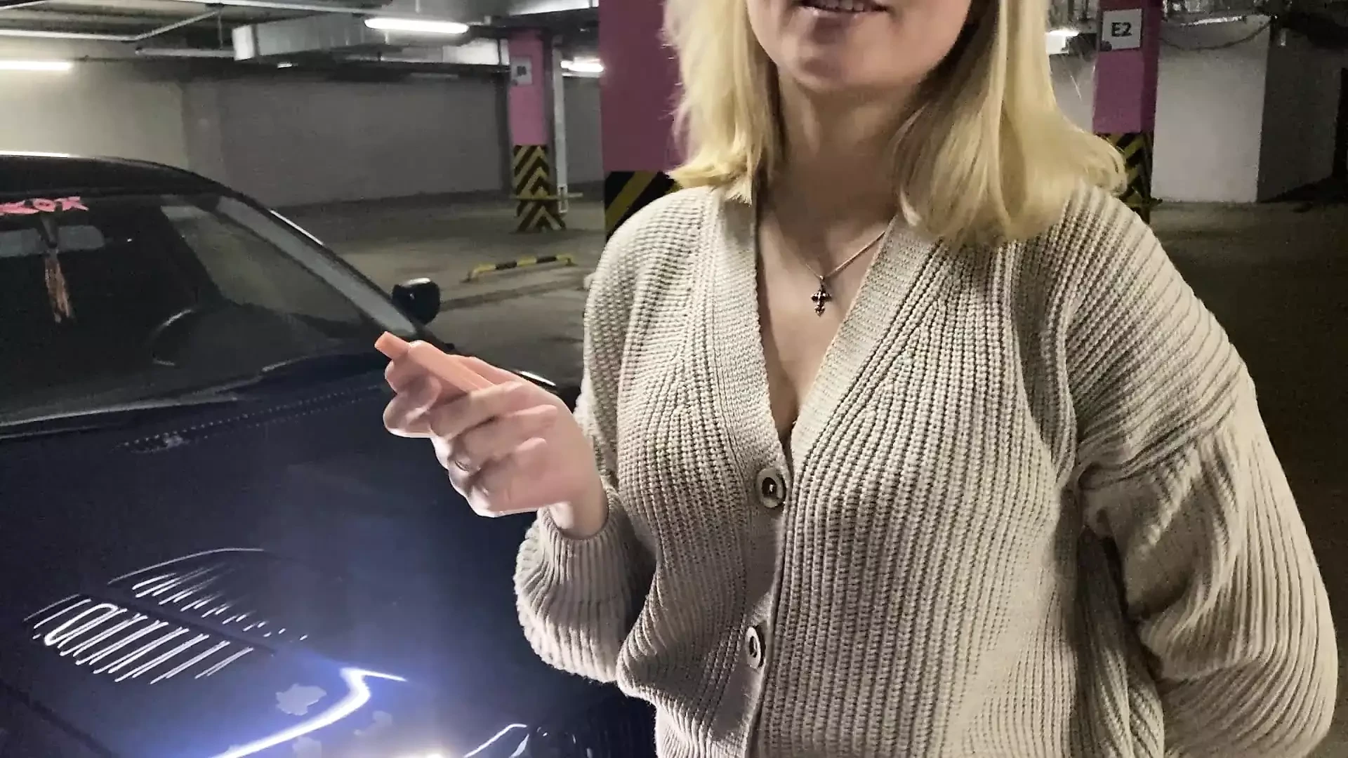 Married couple having fun on camera, real sex