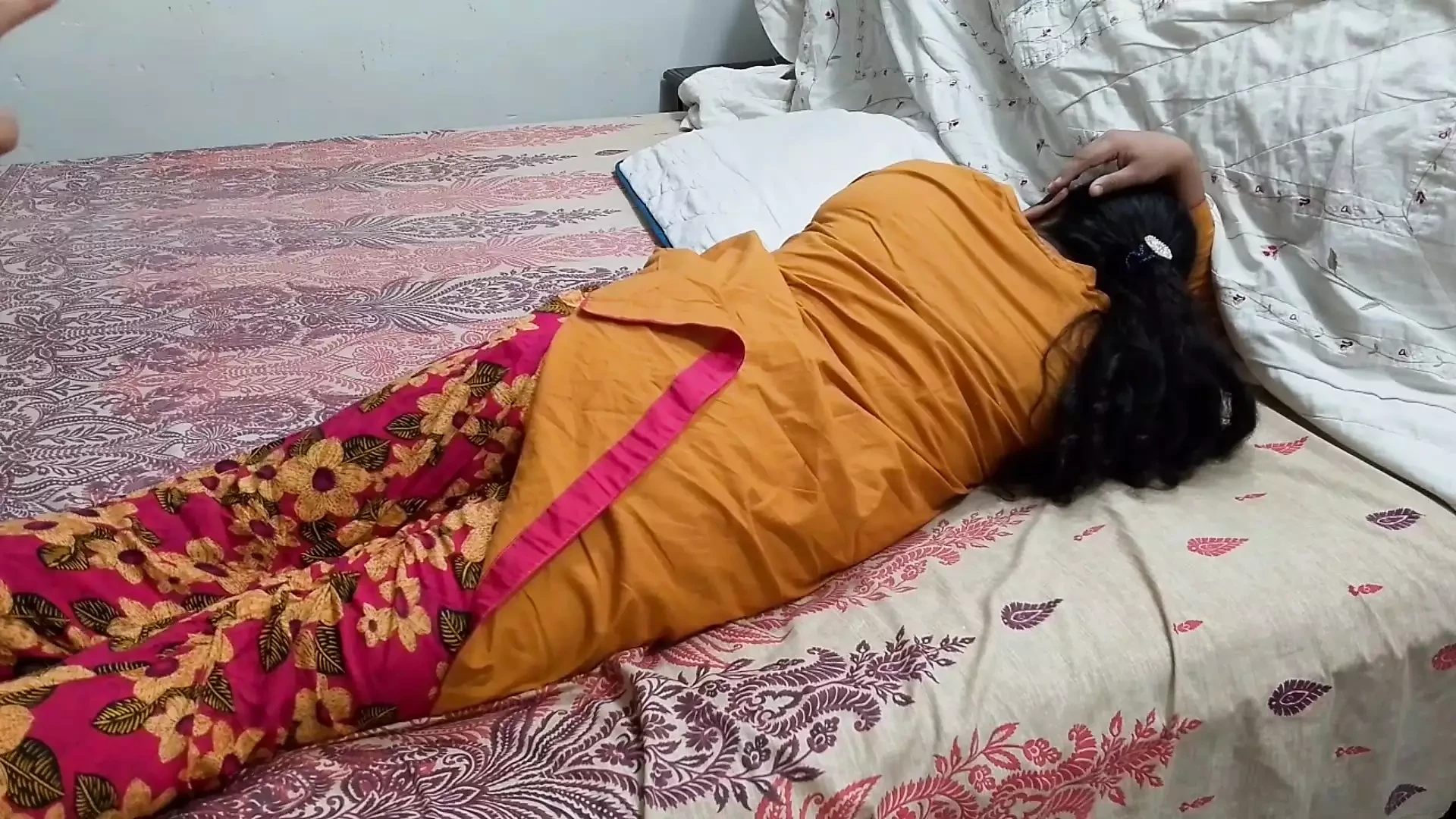 During the holidays, the man goes to the village to visit his woman