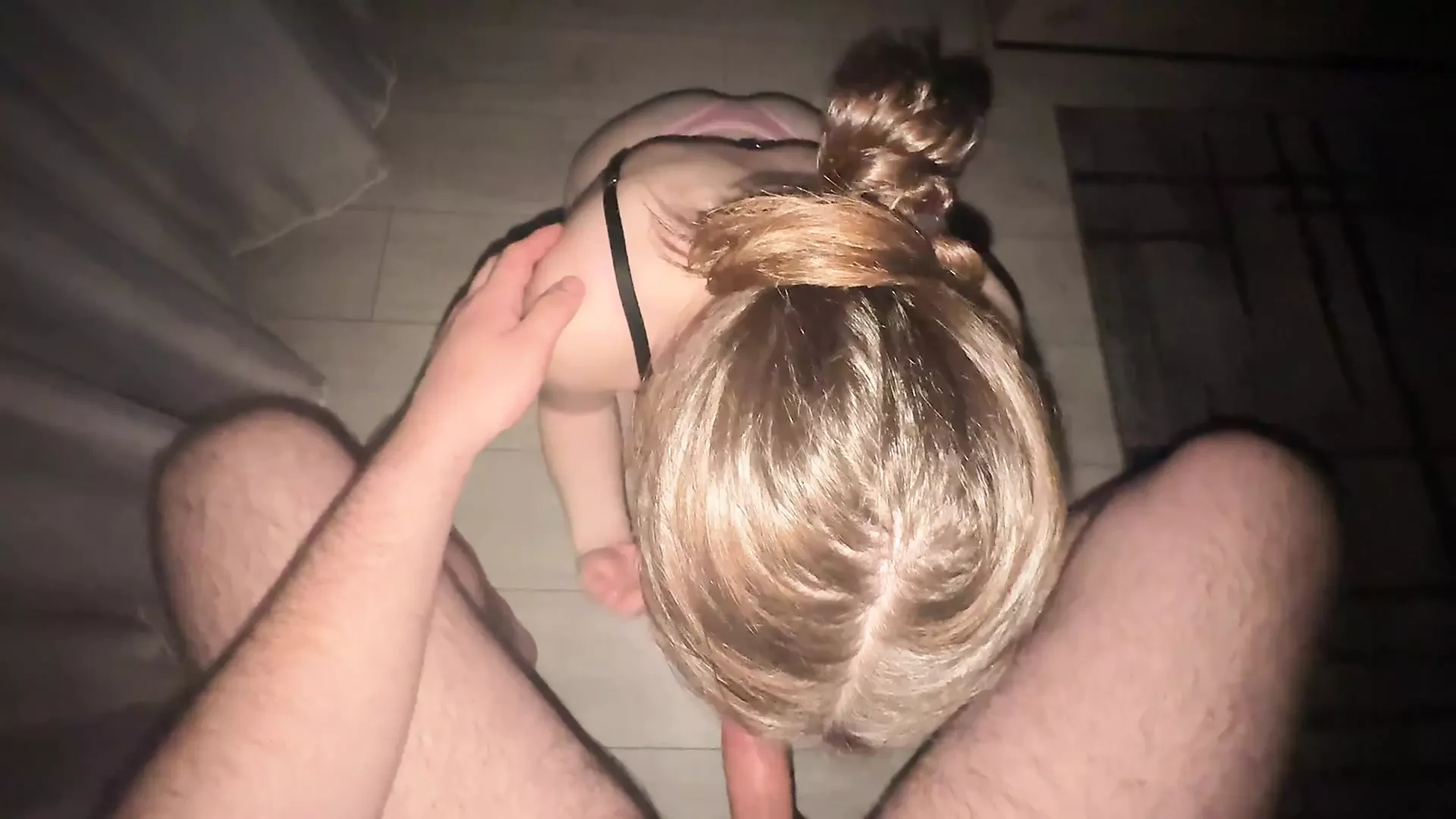 Overnight, my parents are in another room while we fuck hard