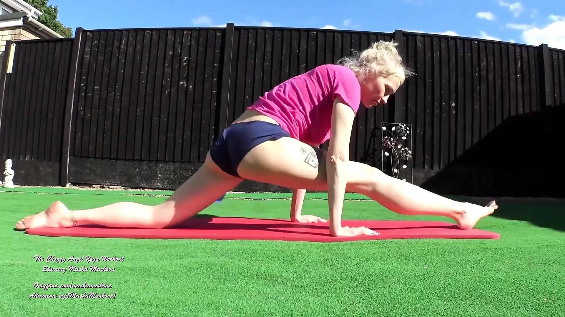 Masha Markova yoga workout
