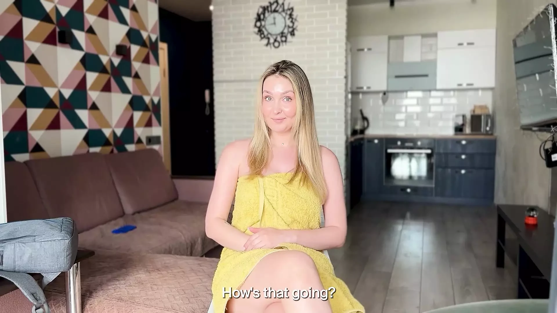 (- No, no, and no again! It’s not a clitoris!) Stepmother helps stepson prepare for the exam