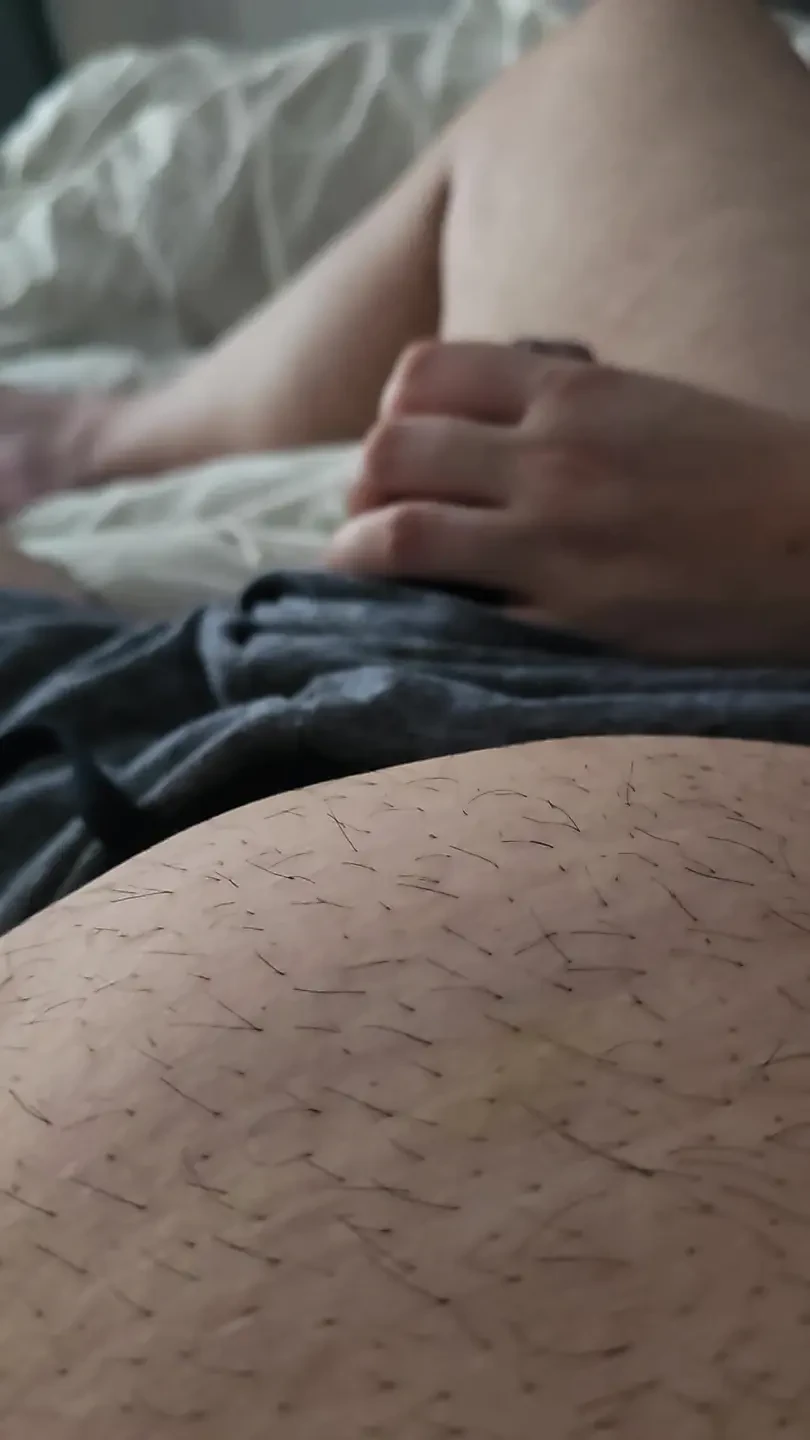 Step mom can’t resist and pulled out step son dick for a quick handjob