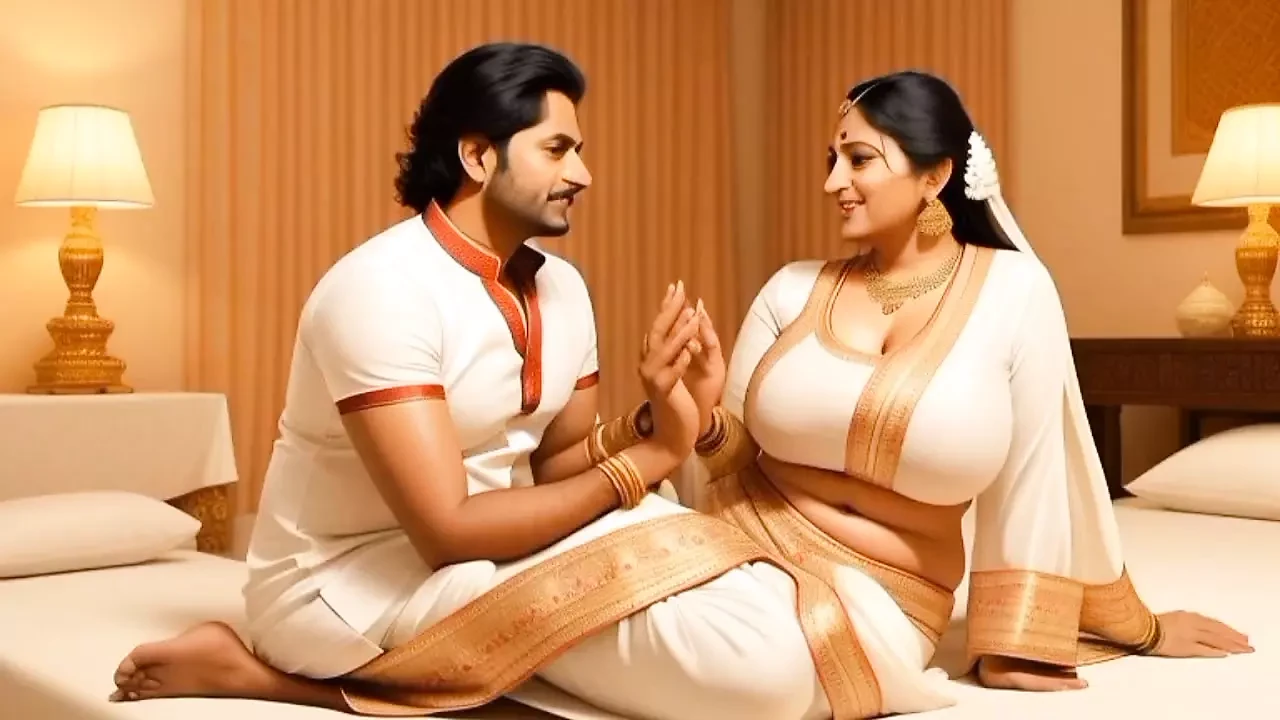 Romance full HD video with her girlfriend in boyfriend village