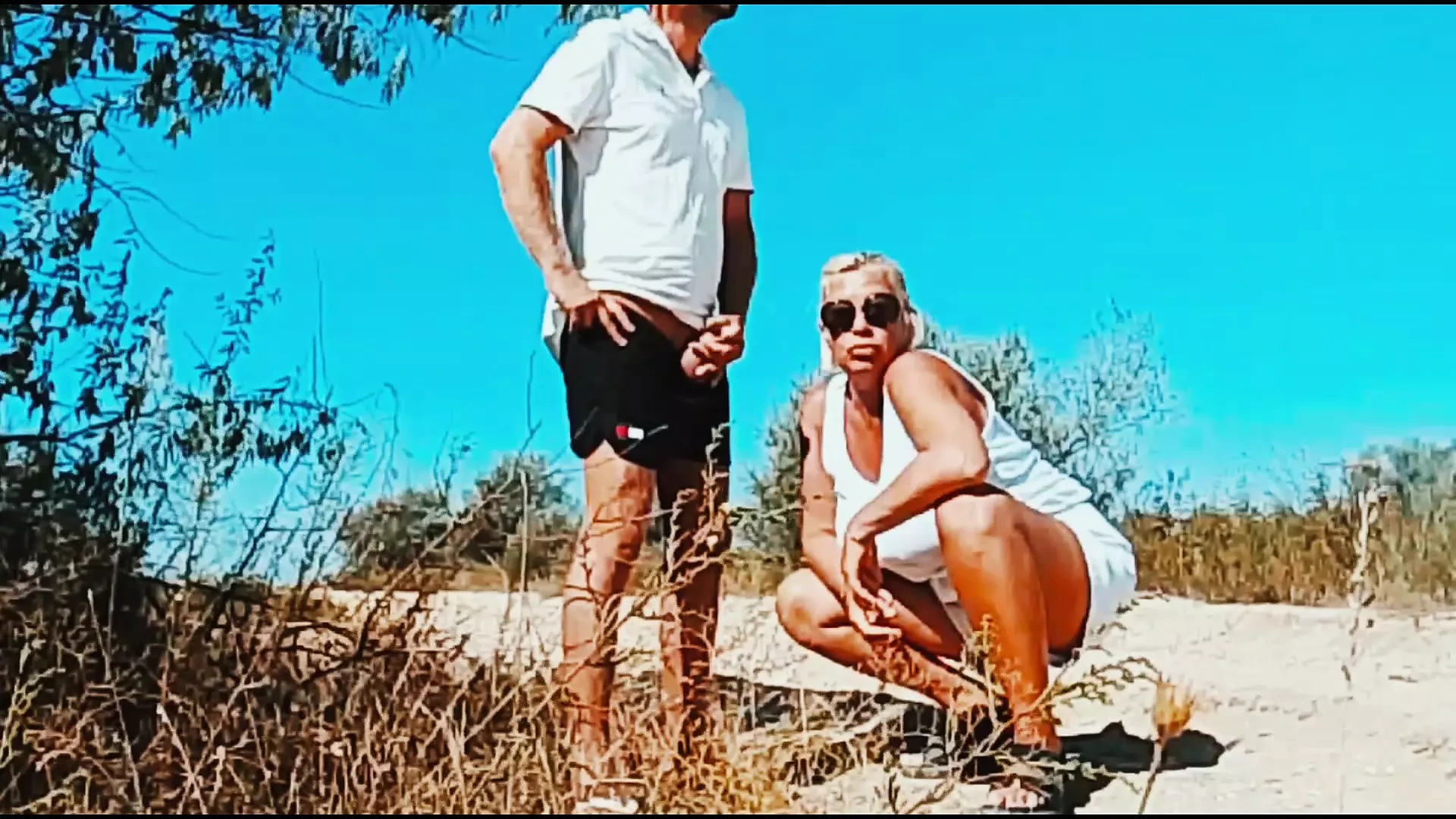 Suck a stranger on the road