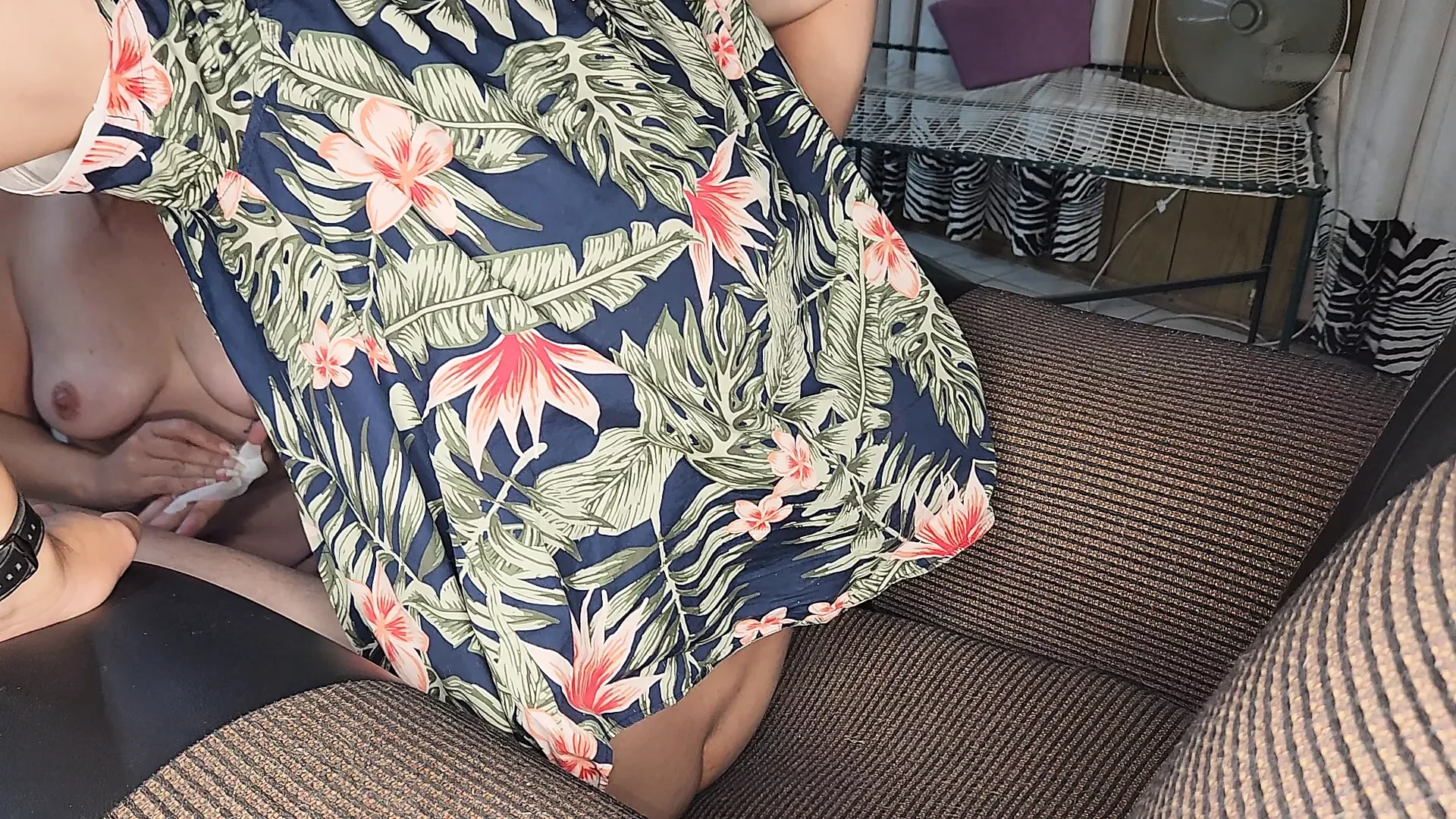 Two stepsisters fighting over who sucks out my cum