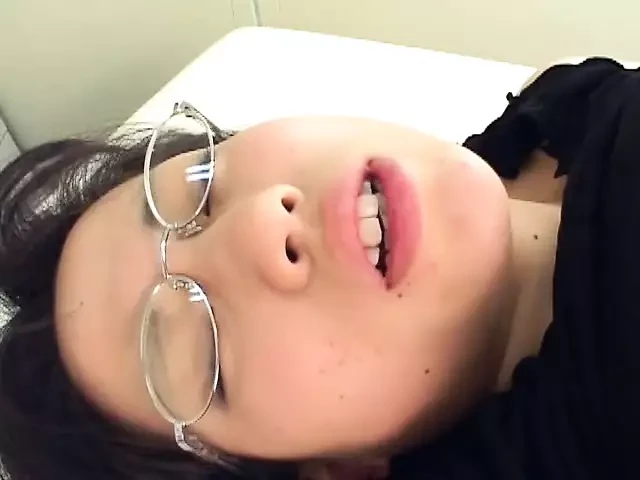 A horny doctor with big tits fucks her patient