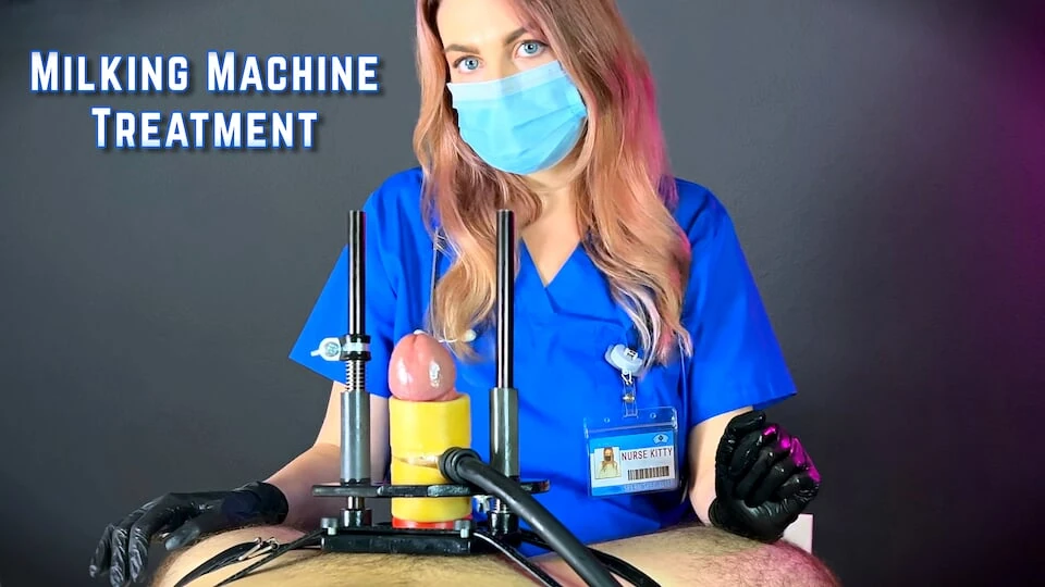 Nurse Kitty’s Milking Machine Orgasm Treatment