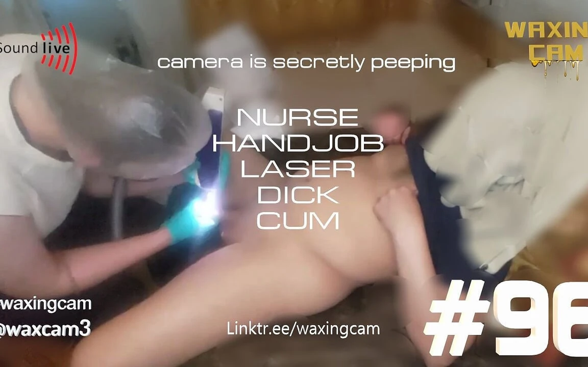 #96 Nurse Handjob Laser Dick Cum