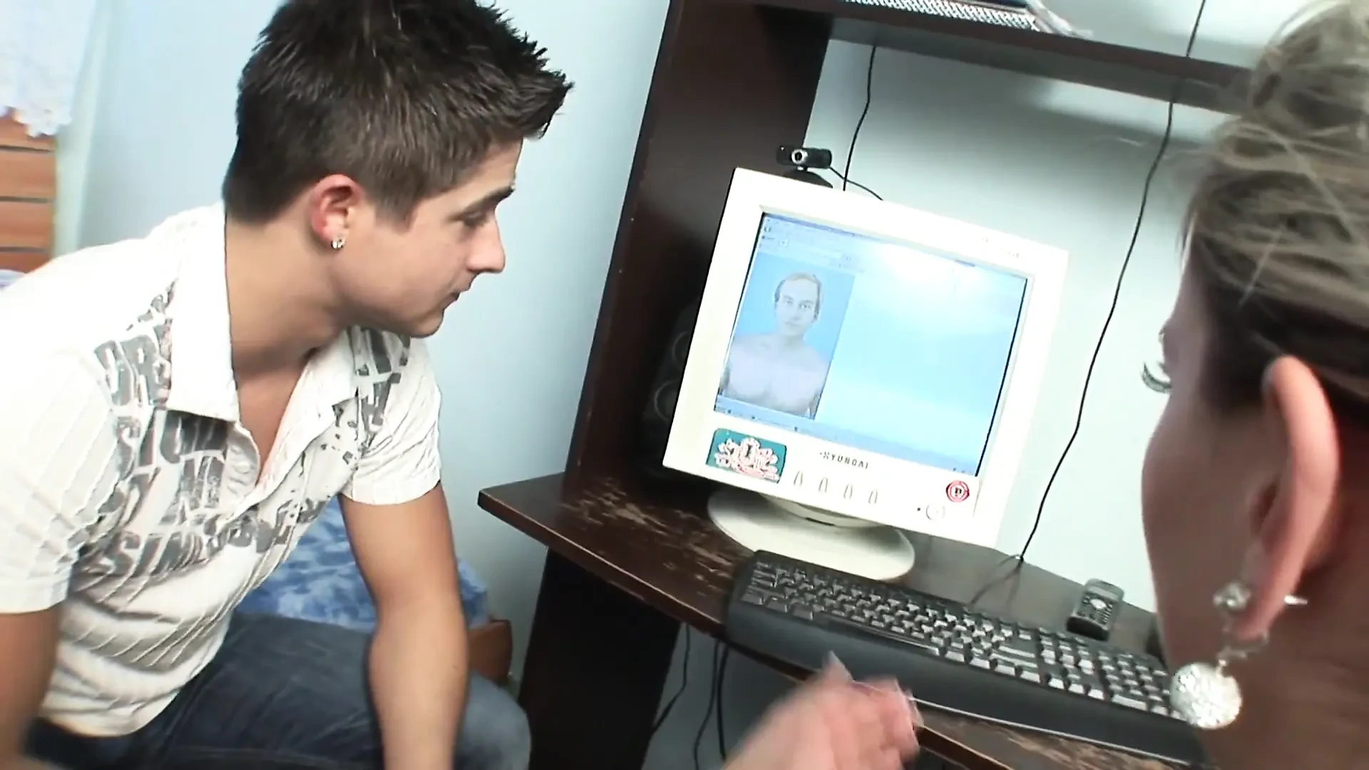 Sexy teen is getting fucked by a stranger’s big rod