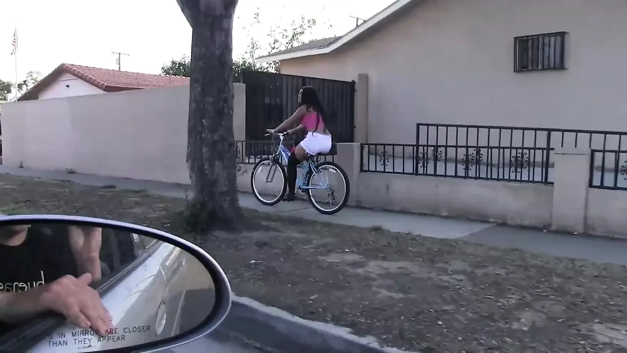 Hot young brunette takes a big cock in her sexy body