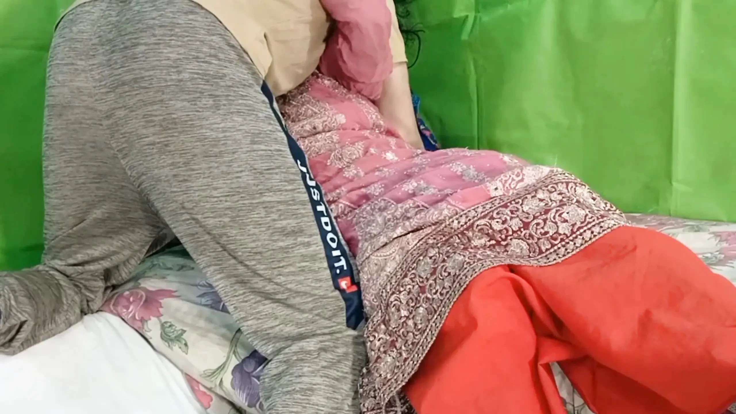 Bengali Hijabi Bhabi Enjoying With Her Debor.