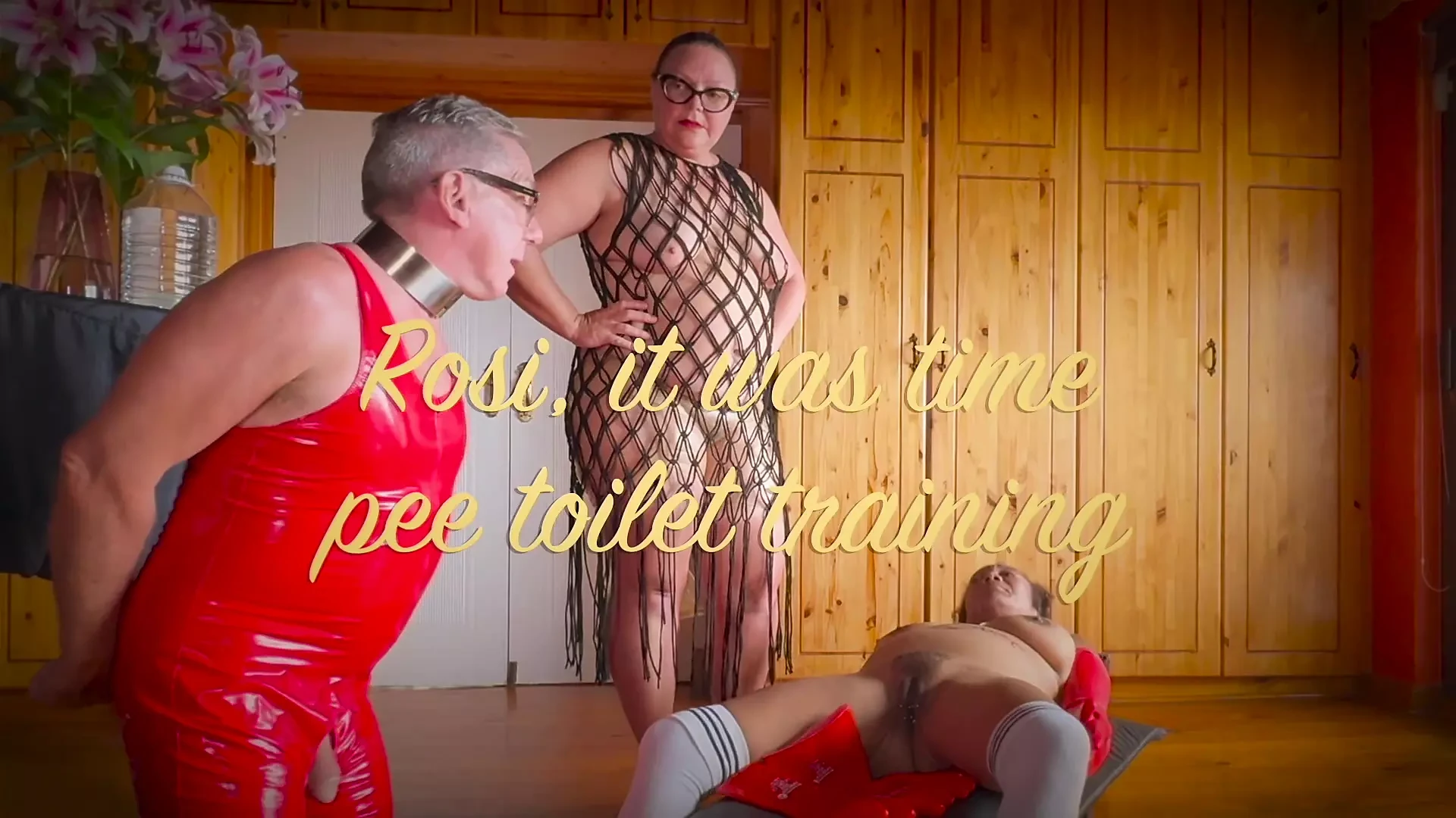 Dominatrix Mistress April – Rosies pee toilet training