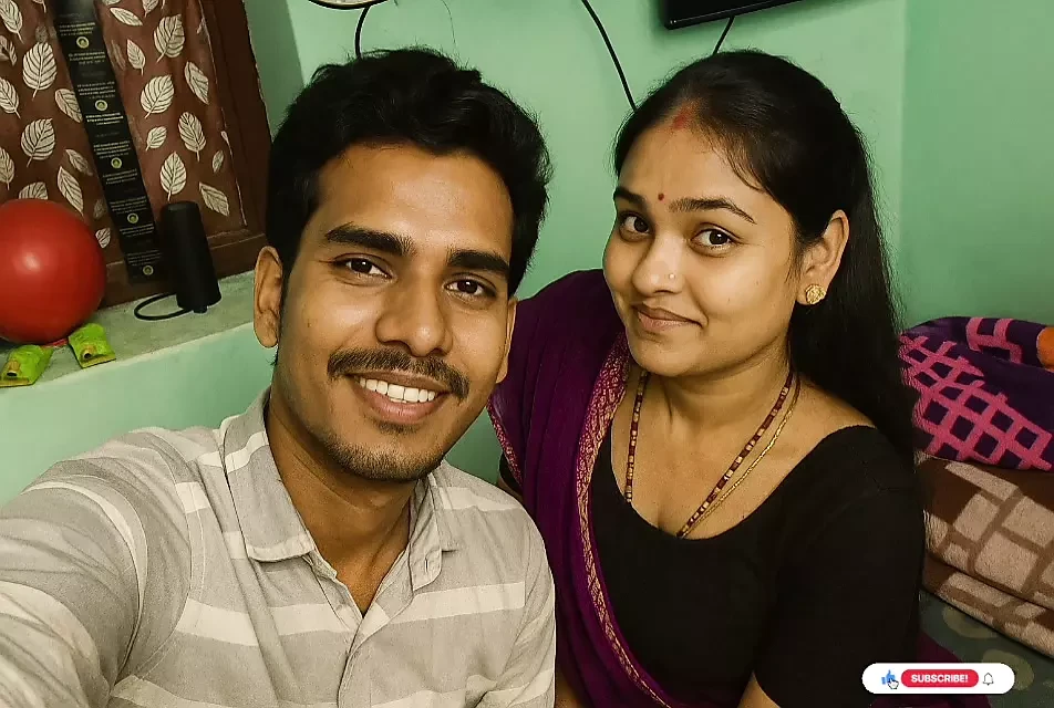 Pakisthani Village Stepsister Hot Romantic With kiss By -Snapchat143