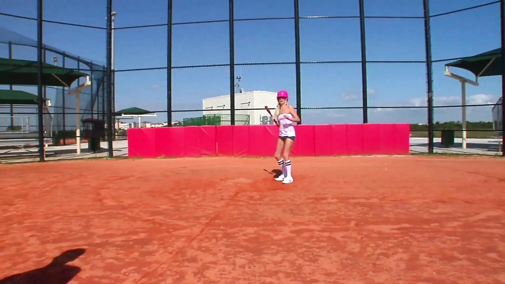 Sexy blonde gets fucked by a big cock and creampied