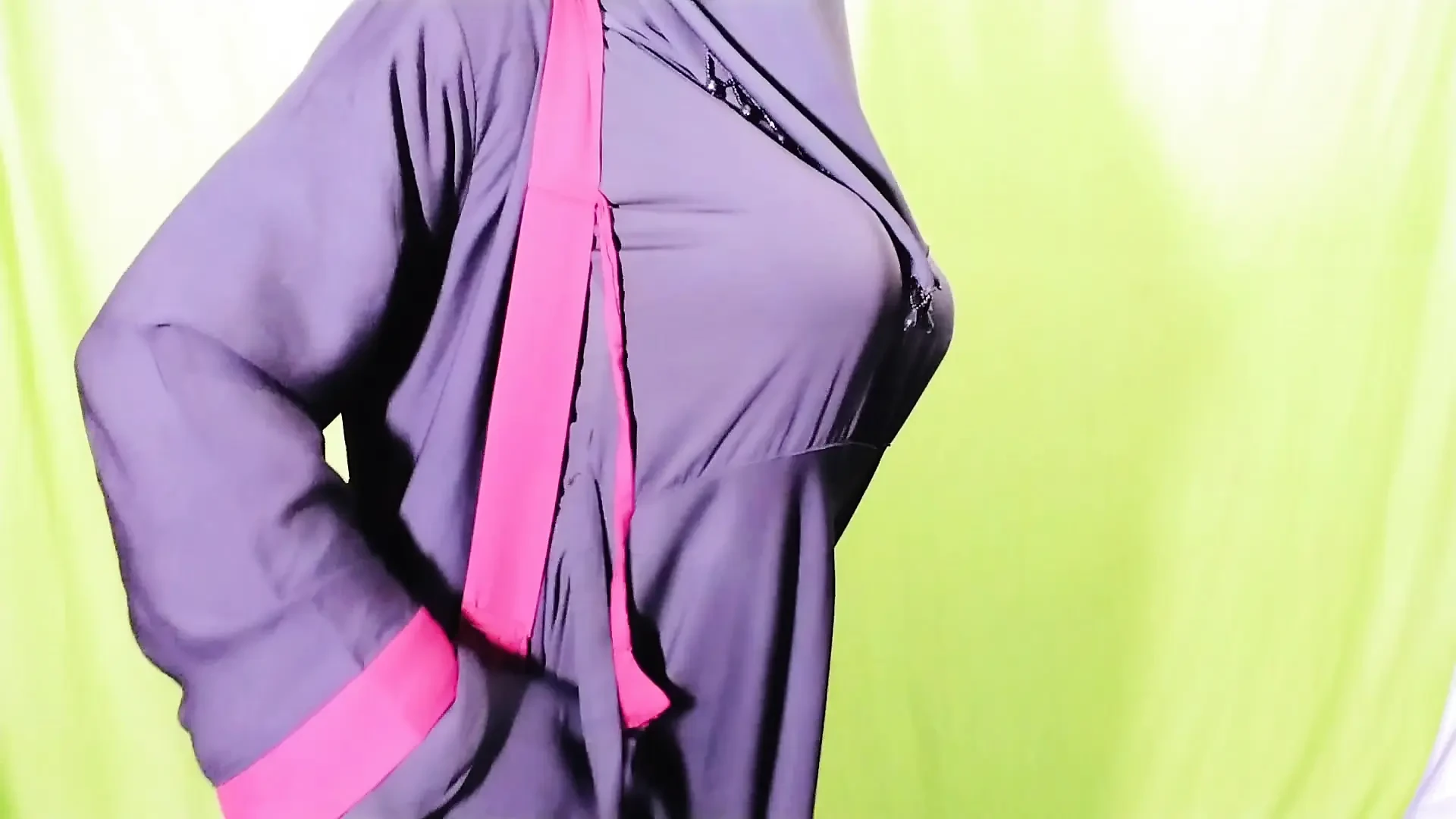 Beautiful Amena Bhabhi has sex indoors wearing a burqa and hijab