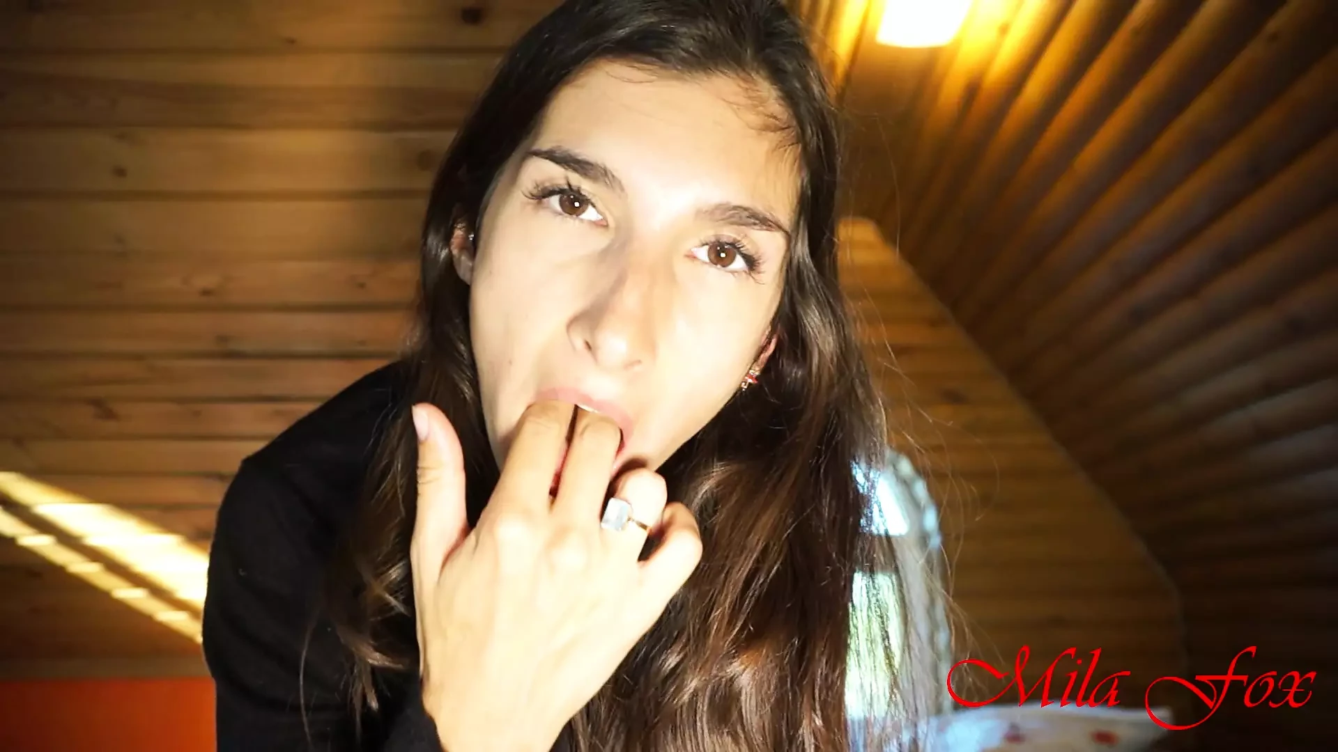 Ass to mouth. i drink cum out of my ass, big dick. Lisichka Mila Fox