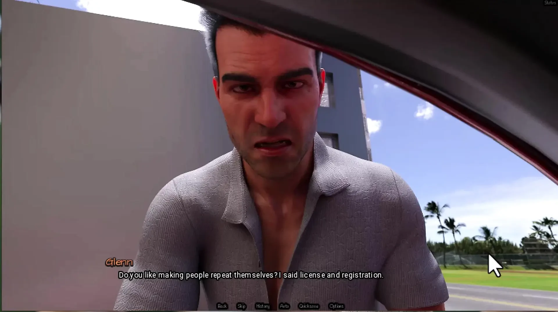 Radiant 8, walking in while my room mate get dressed